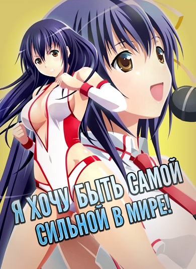 Бой-баба - хочу быть сильнее всех / Sekai de Ichiban Tsuyoku Naritai!
